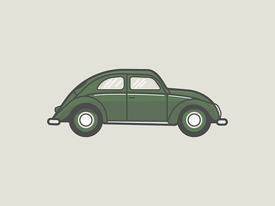 Project Auto - Beetle auto beetle cars icon illustration vintage volkswaggen