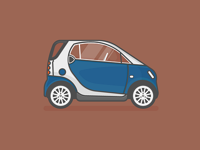 Project Auto - Smartcar auto car illustration smartcar