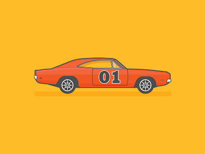 Project Auto - Dodge Charger auto car charger dodge icon illustration