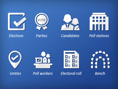 Election Data Icons