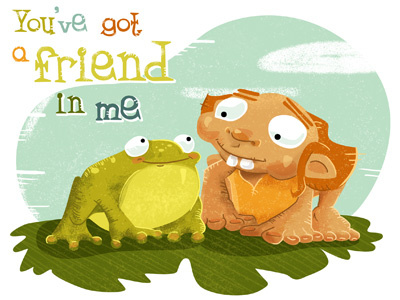 You've got a friend in me friend frog troll