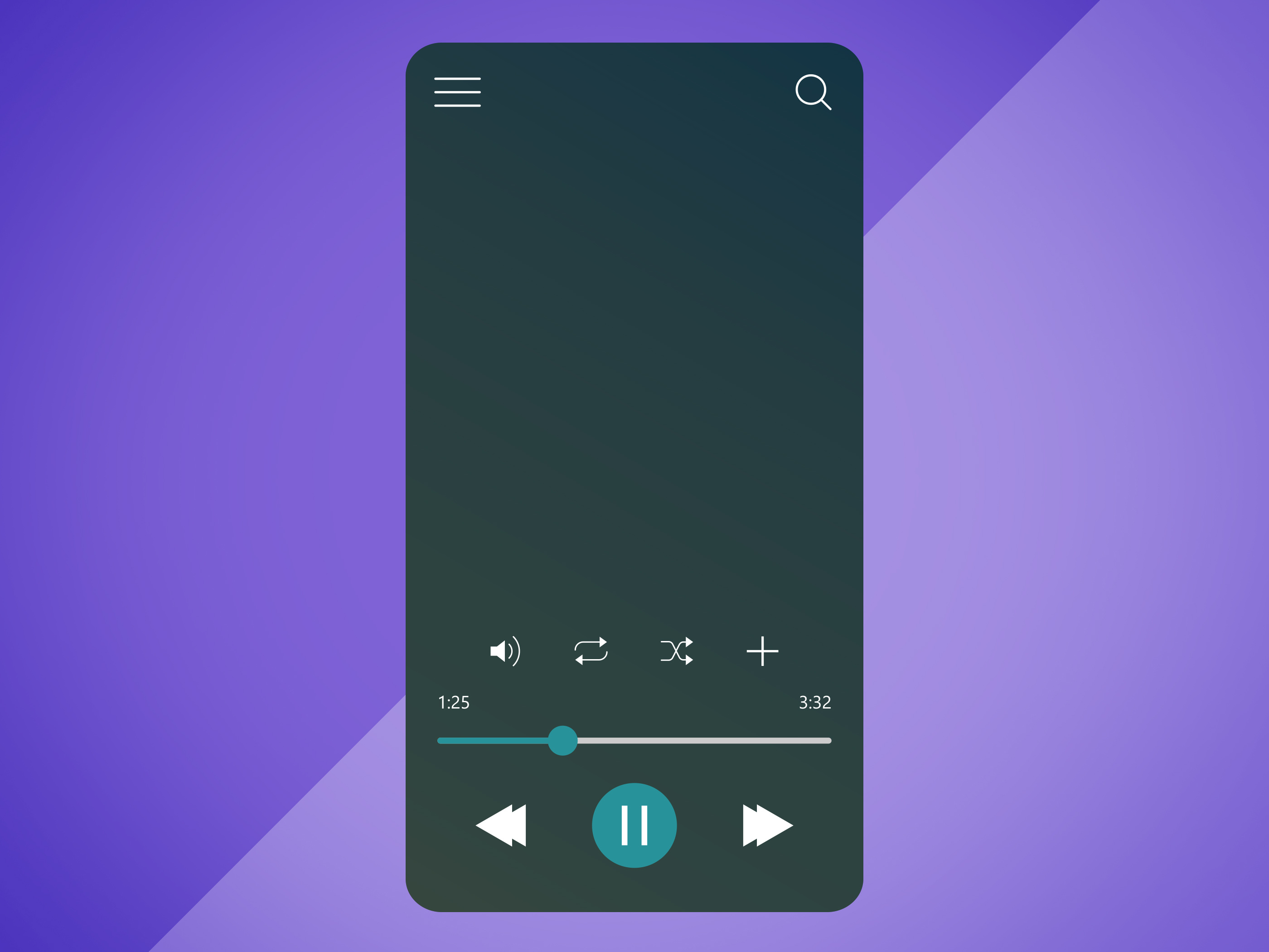 Download Music Player UI Free Mockup & Illustrator File by Kristjano Monka on Dribbble