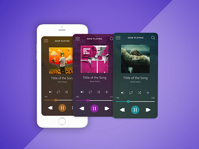 Download Music Player Ui Free Mockup Illustrator File By Kristjano Monka On Dribbble