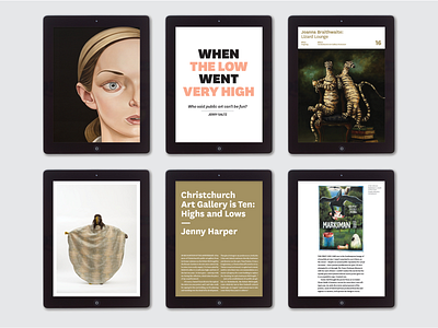 Bulletin Magazine iPad app art digital design editorial interactive ios ipad magazine publication screen typography