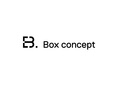 Box concept architecture box cargo concept construction container logo logotype