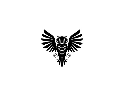 Owl bird books design emblem exlibris graphics owl publishing symbol