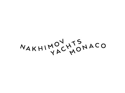 Nakhimov yachts Monaco logotype monaco nakhimov sea wave yacht