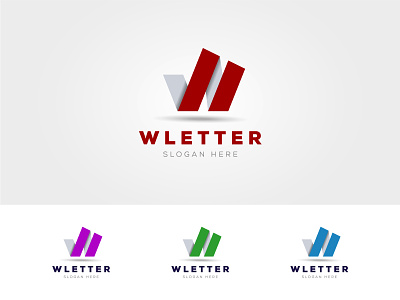 W Letter Logo Design