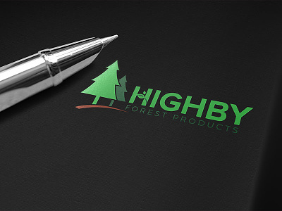Highby Forest product logo design