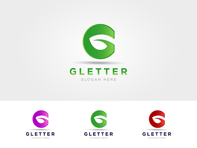 G letter logo design vector template creative design flat g logo green letter logo logo design logos vector