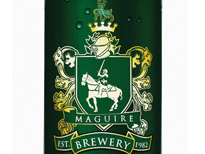 Maguire Beer Label beer label beer packaging brewery label