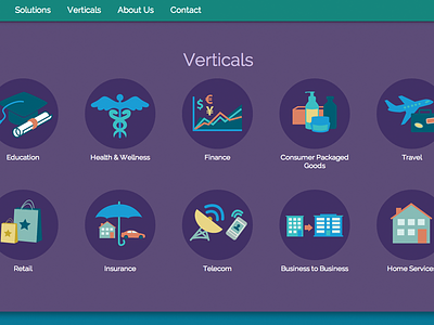 More Infographics flat icons infographic purple