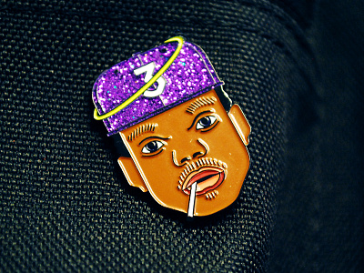 Chance The Angel Pin chance chance the rapper hip hop hiphop lapel pin pins rap
