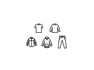 Mens Clothing clean clothing graphicdesign graphics hoody icon line man mens menswear shirt simple