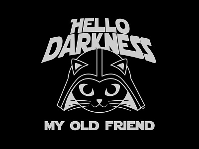 Cat Vader - Hello Darkness My Old Friend