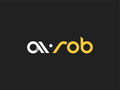 AI.ROB logotype branding logo logodesign logotype new technologies robots vector