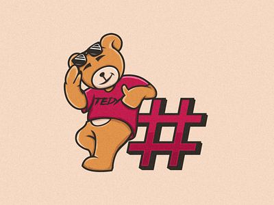 tedy bear animal brand branding character cute design identity illustration logo mascot