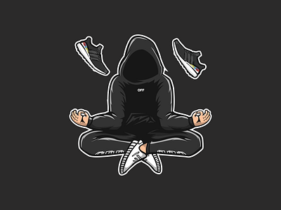 hypebeast sneakers animal brand character design icon identity illustration logo mascot sport