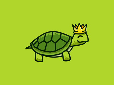 Turtle King animal cartoon king turtle