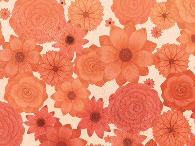 Irene + Brian Wedding Invitation pattern floral pattern wedding stationery