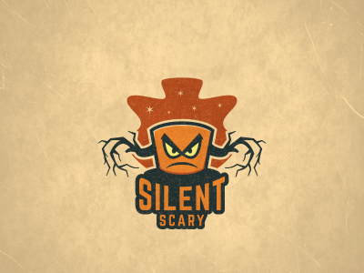 Silent Scary brand branding designs dog dota2 esports fire flame games logo skull sports