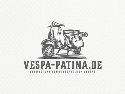 Vespa designs illustration logo