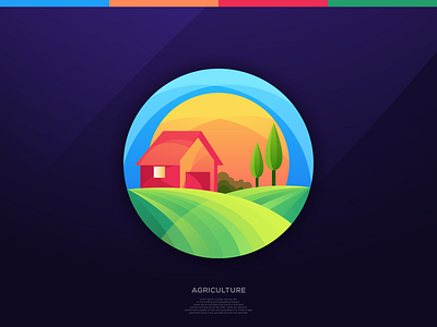 agriculture cplorful logo agriculture agriculture business consulting brand branding color color palette colorful colors designs esports flame games illustration logo