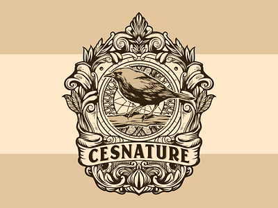 Cesnature vintage logo