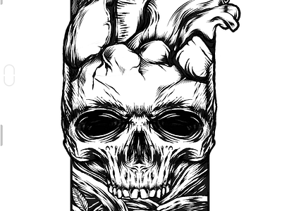 Skull draw skull drawing sketch handraw