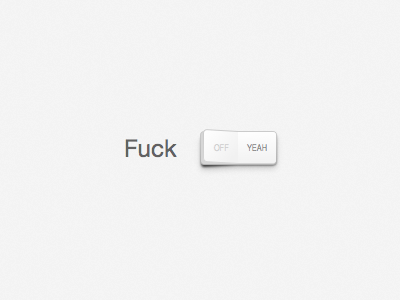 Fck off/yeah by 𝕴𝖛𝖆𝖓 𝕸𝖔𝖗𝖔𝖟 on Dribbble