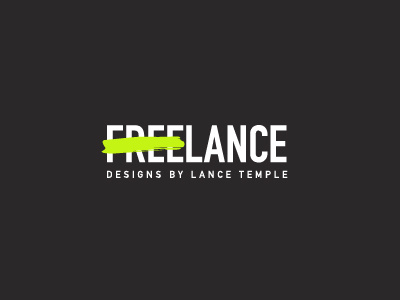 FreeLance branding design freelance logo self