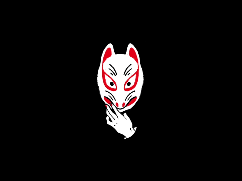 Kabuki Masks demon geisha japanese kabuki kitsune mask masks ogre theatre