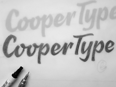 Discipline brand branding cooper design drawing hand lettering handlettering lettering logo logo design pencil pencil drawing sketch typography