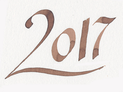 2017 2 calligraphy