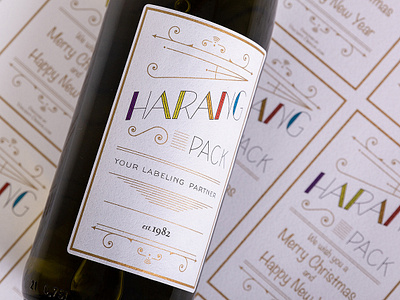 Lettering on White Wine label branding design fresh design handlettering identity label design labeldesign lettering logo package design packaging packagingdesign typography unique wine wine label