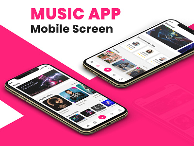 Create A Music Streaming App Like Spotify mobile app mobile app development mobile apps mobile ui music music album music app music art music artwork music player ux ui