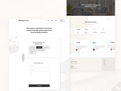 The -Architech- architech interior ui ux web design website workshop