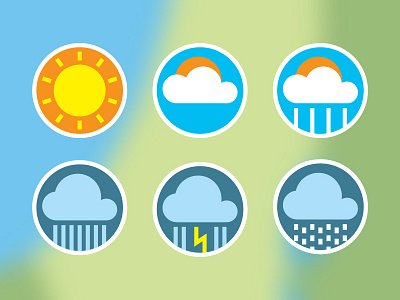 Weather icons