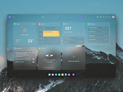 Dashboard with (no)content app background blur dashboard design icon illustration interface logo picture product service technology ui ui design ux vector web