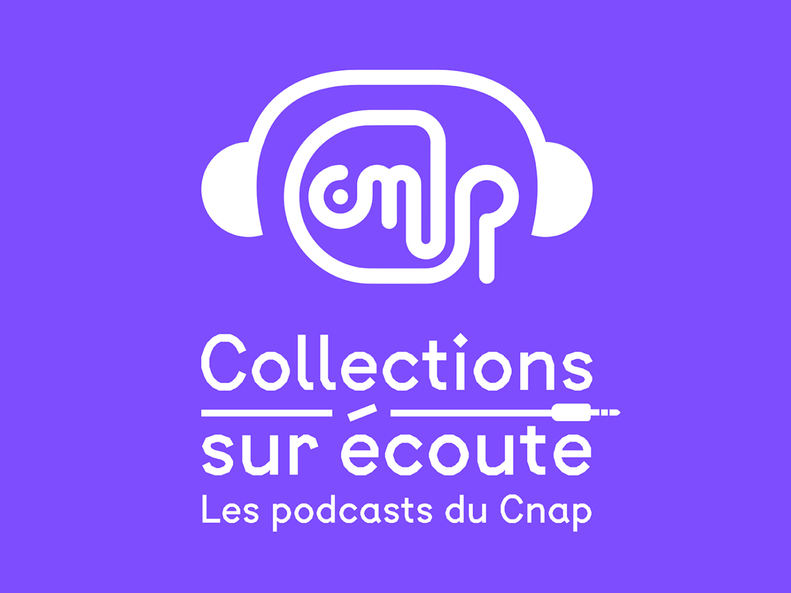 Les podcasts du CNAP - logo by Malo Malo on Dribbble