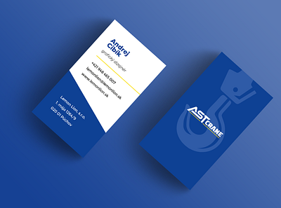 Business cards for seller and renter of cranes business business card business card blue business card design businesscard crane design cranes