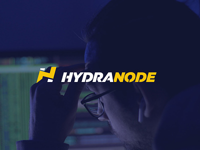 Logo Hydranode - your own Bitcoin and Lightning node. bitcoin logo cutout home server hydra hydranode lightning logo logo node logo server