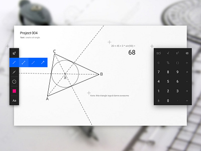 DailyUI #004 / Calculator 004 app calculator dailyui design