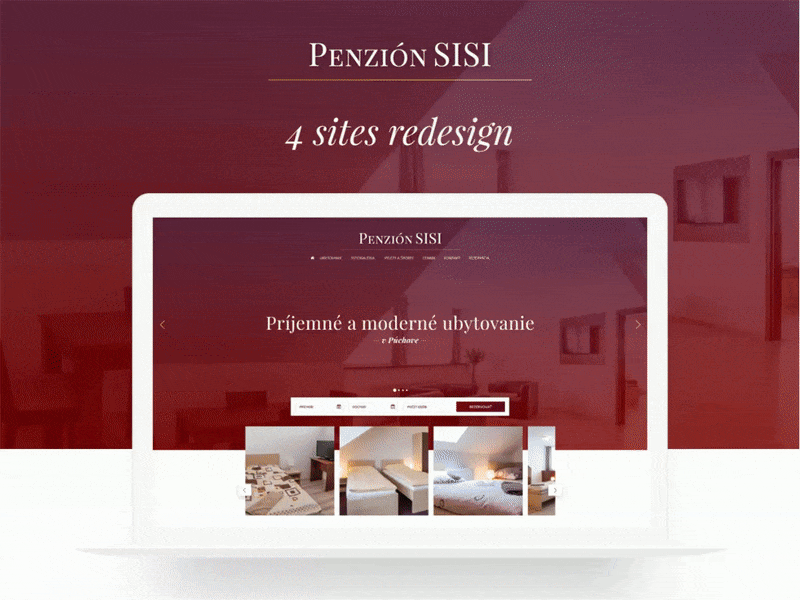 SISI Púchov - redesign of 4 websties