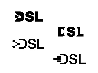 DSL.sk redesign - logo exploration. (Day 1) andrej cibik dsl dsl logo logo exploration wip