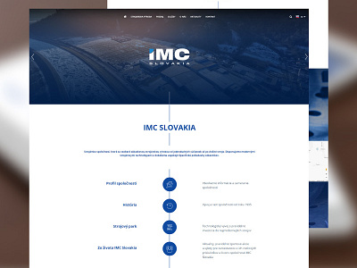 IMCslovakia.sk - metal engineering company blue engineering company engineering website imc slovakia machinery machinery production machinery website metal engineering