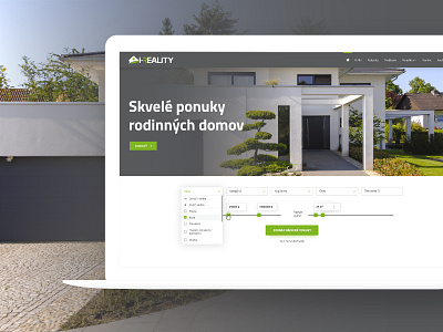 I-Reality.sk - real estate portal estate grey modern portal real responsive style website
