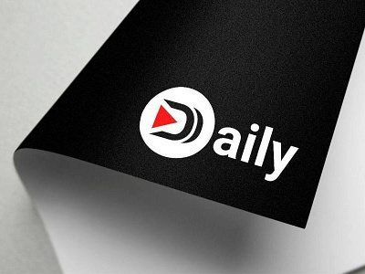 DTubeDaily Logo community dtube logo minimalistic