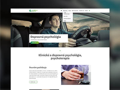 Cerebruspsyche.sk - Clinical psychology and psychotherapy psychology web webdesign