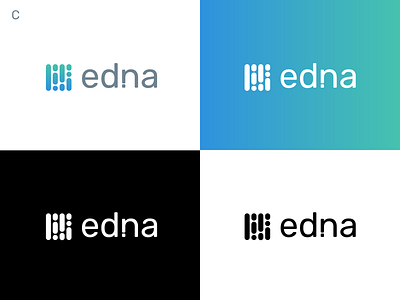 EDNA - your DNA secured on EOS blockchain. blockchain dna eos logo